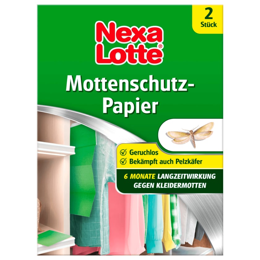 Nexa Lotte Mottenschutzpapier 2 Stück